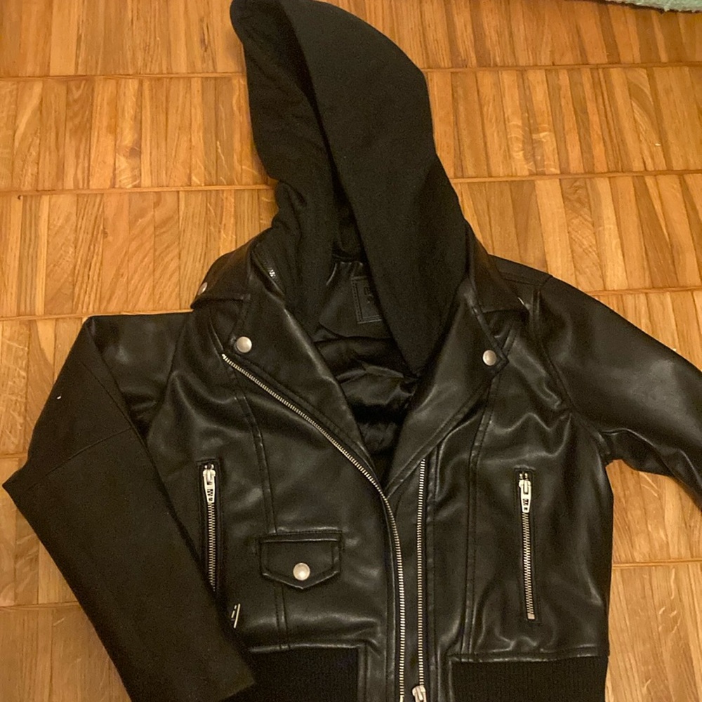 Leather jacket